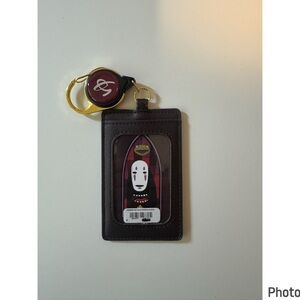 Loungefly Studio Ghibli Spirited Away No-Face  Portrait Retractable Lanyard